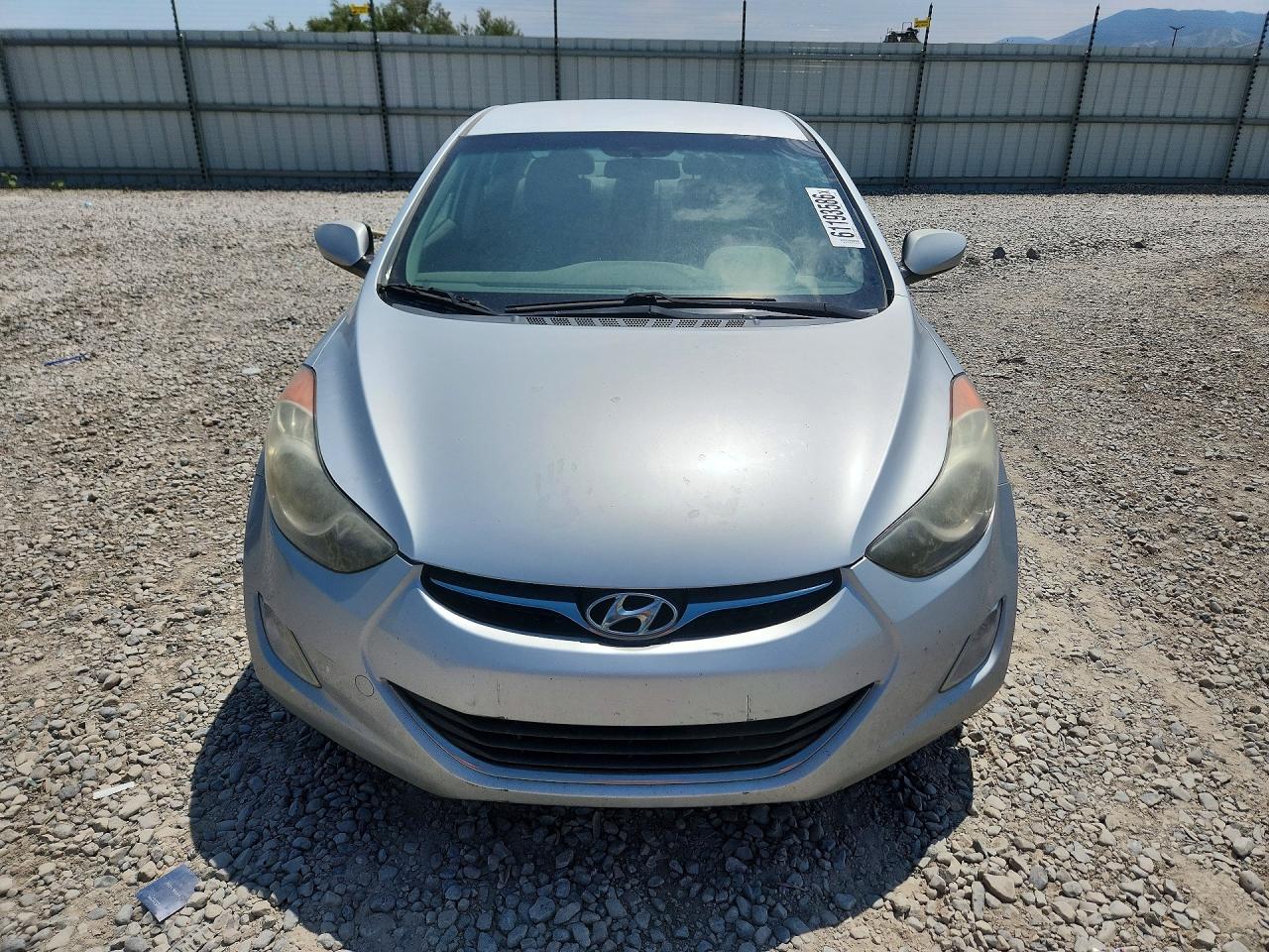 2013 Hyundai Elantra Gls Серебряный vin: 5NPDH4AE6DH346168