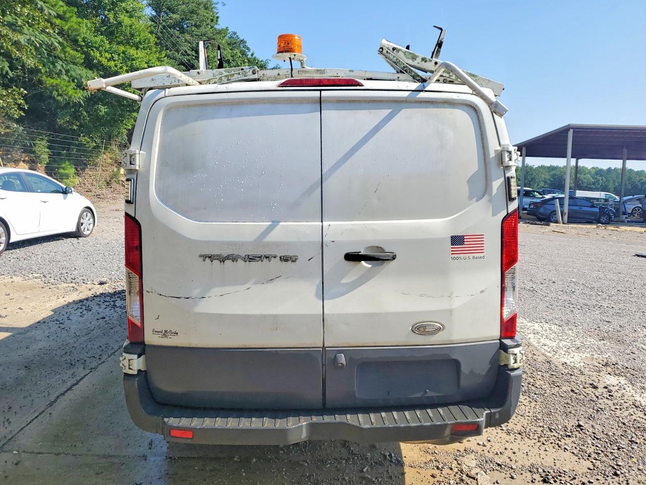 2015 Ford Transit T-150 White vin: 1FTNE1ZM6FKA44696