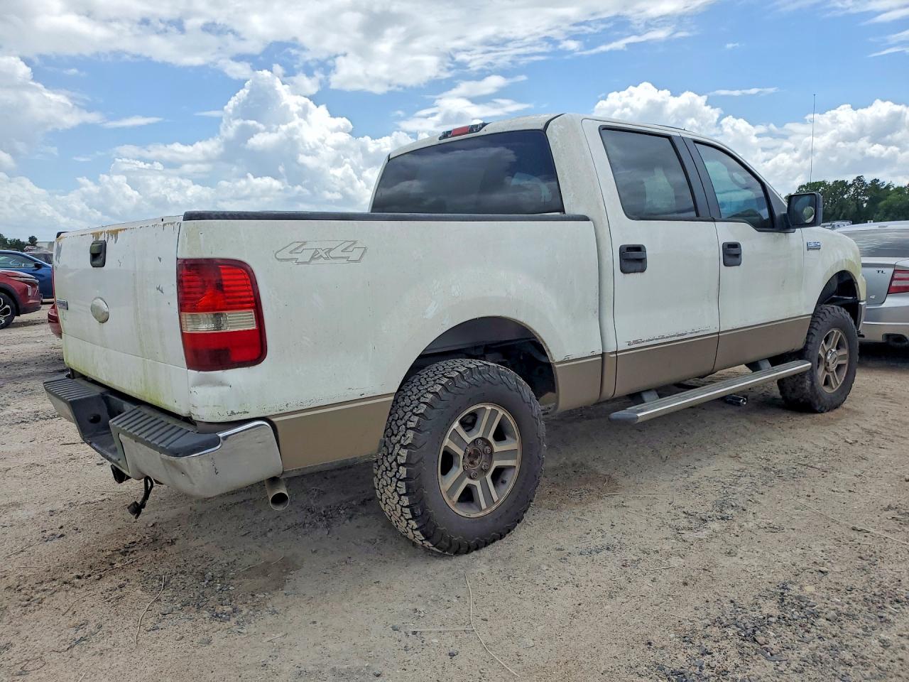 2006 Ford F150 Supercrew White vin: 1FTPW14536KC00747