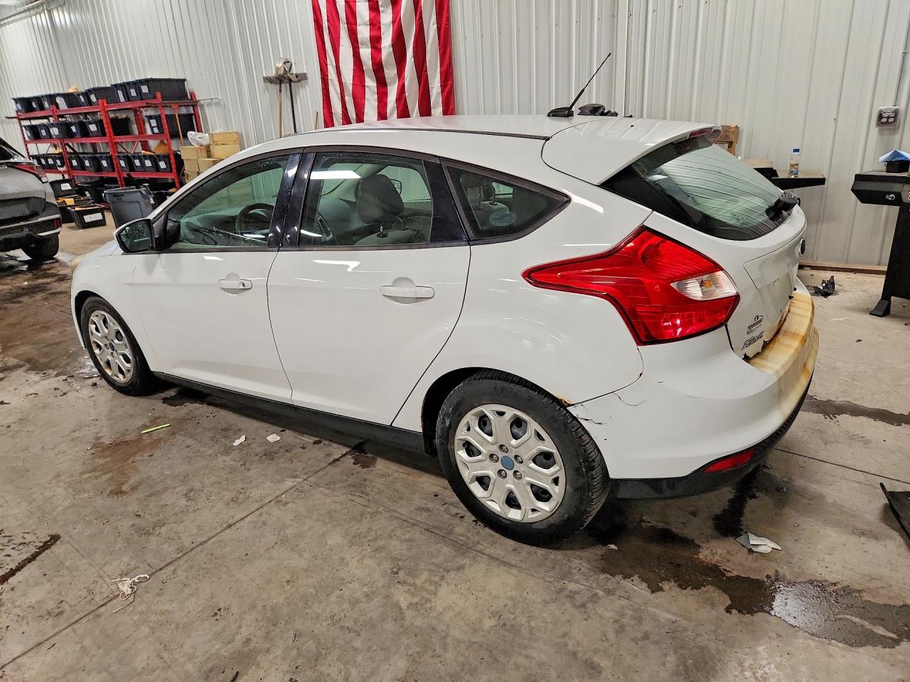 2012 Ford Focus Se Белый vin: 1FAHP3K24CL258660