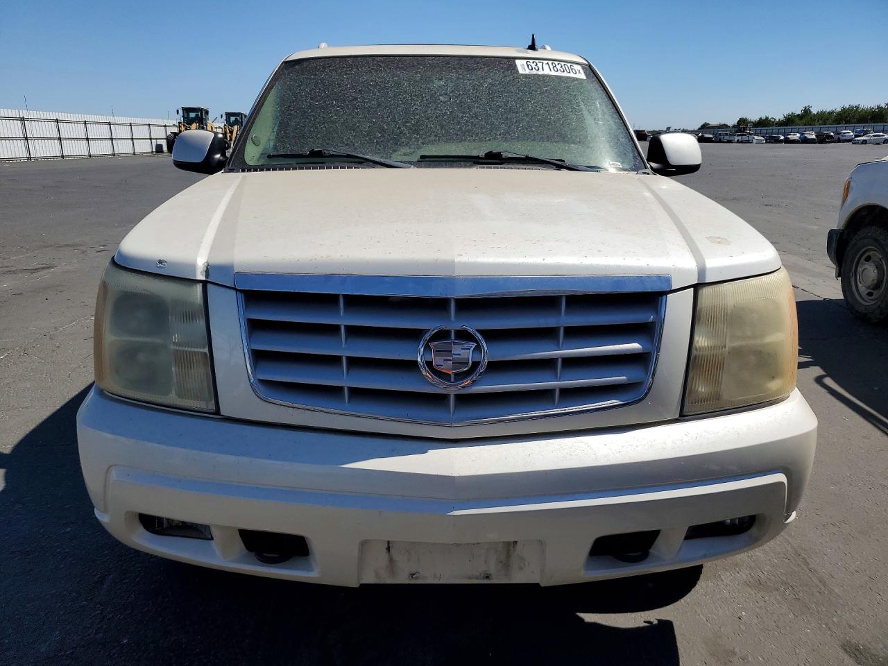 2006 Cadillac Escalade Esv White vin: 3GYFK66N86G101151