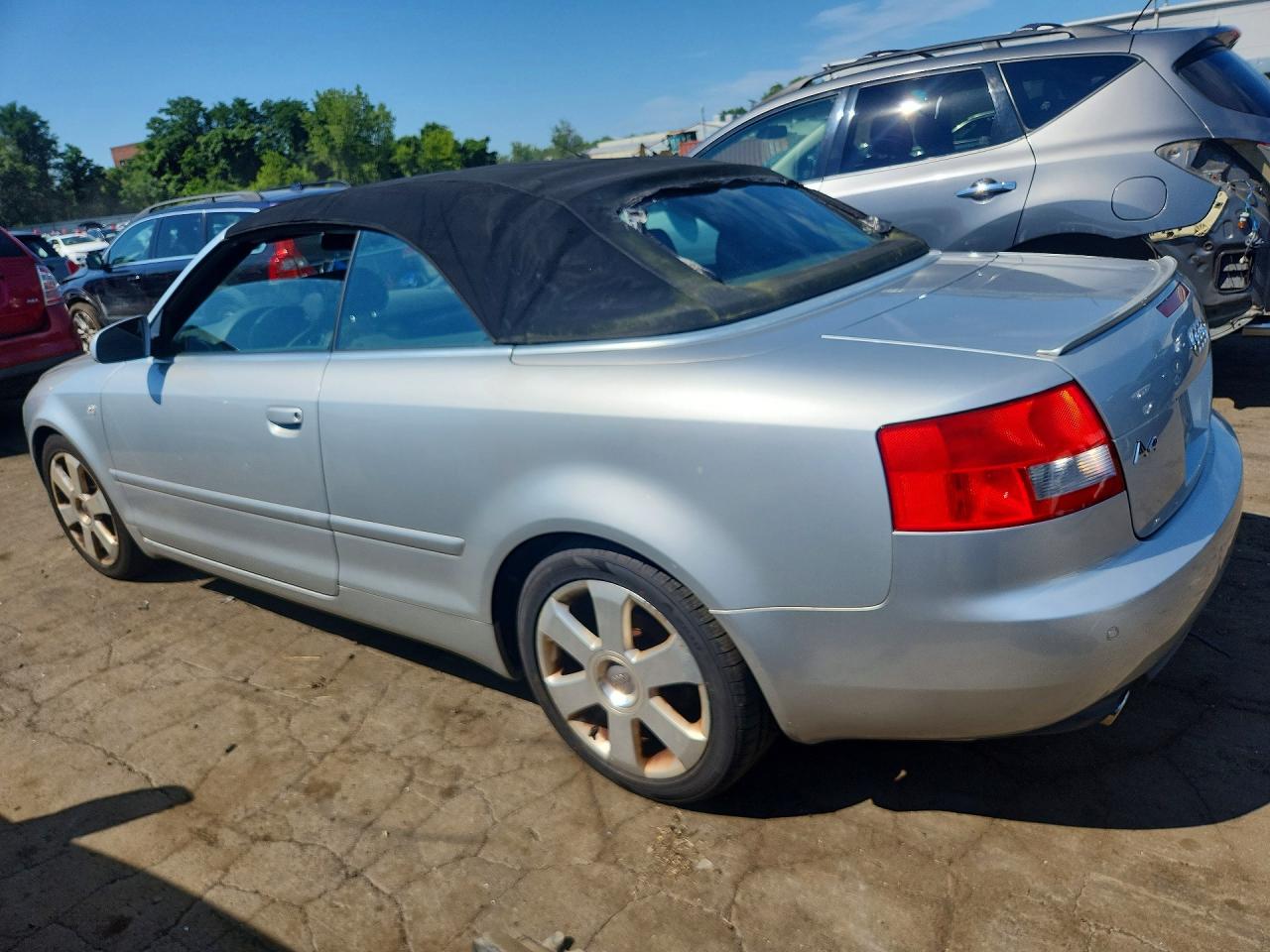 2006 Audi A4 1.8 Cabriolet Silver vin: WAUAC48H16K010723