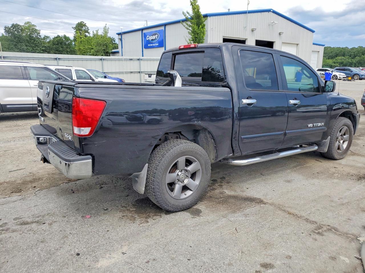 2005 Nissan Titan Xe Black vin: 1N6BA07B65N536892