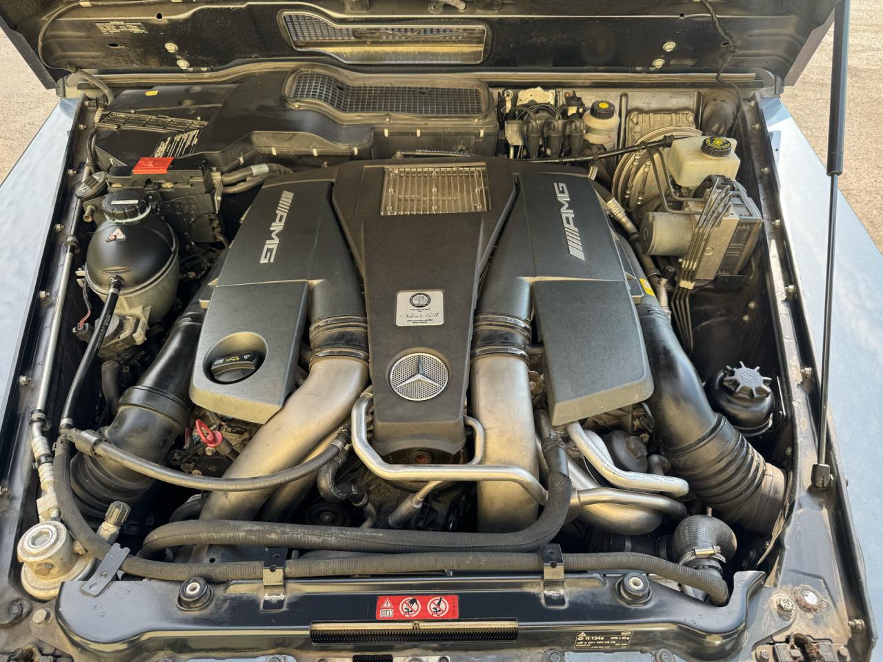 2013 Mercedes-benz G 63 Amg Серый vin: WDCYC7DF7DX203931