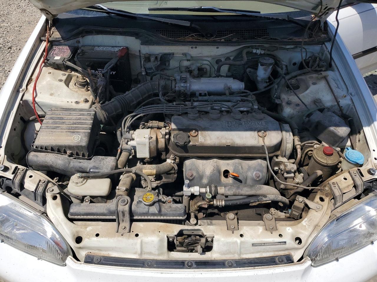 1994 Honda Civic Lx White vin: 1HGEG8656RL019765