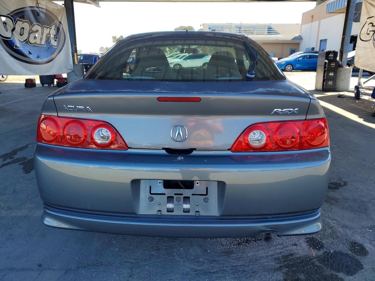 2006 Acura Rsx Silver vin: JH4DC53896S023070