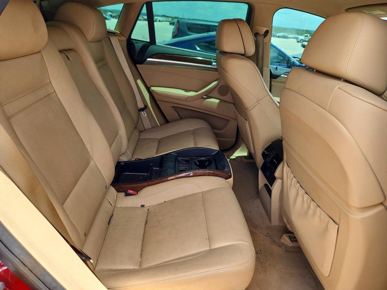 2010 Bmw X6 Xdrive50i Red vin: 5UXFG8C59ALZ94335