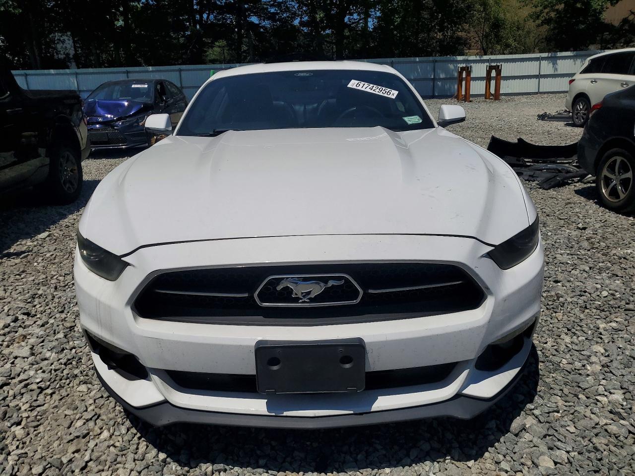 2015 Ford Mustang White vin: 1FA6P8TH1F5310679