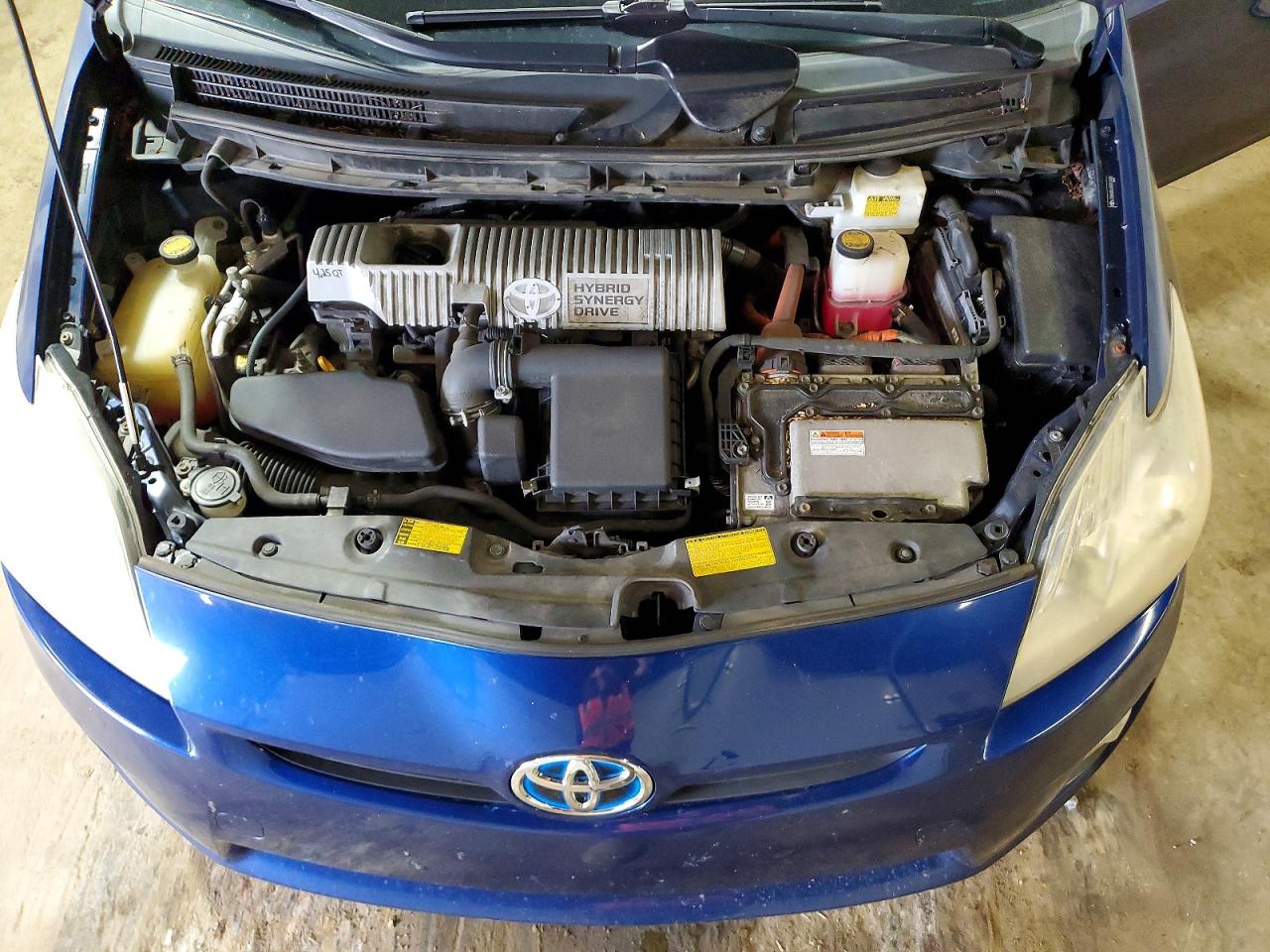 2011 Toyota Prius Three Blue vin: JTDKN3DU0B0312430