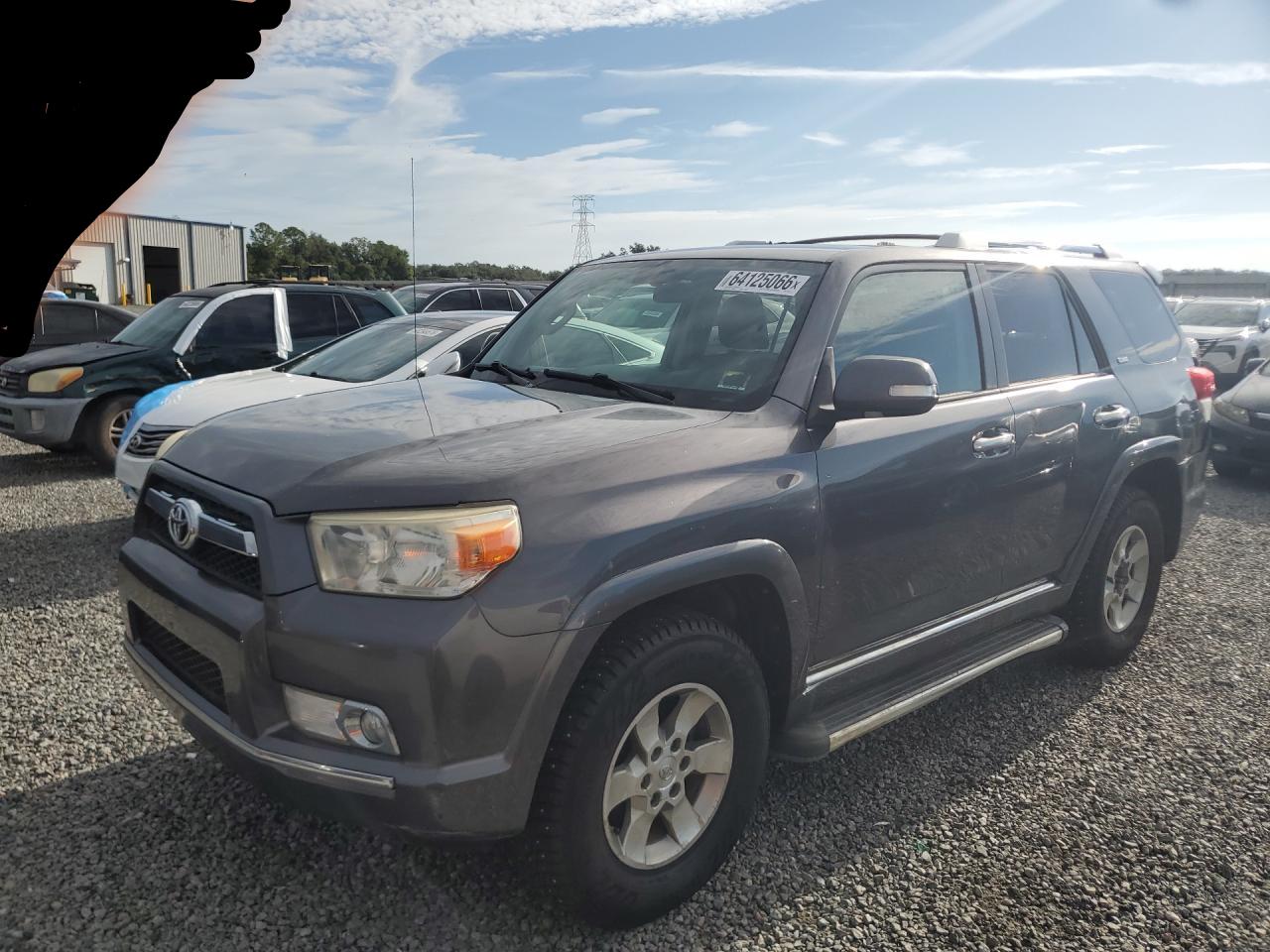 2010 Toyota 4runner Sr5 Gray vin: JTEBU5JRXA5031571