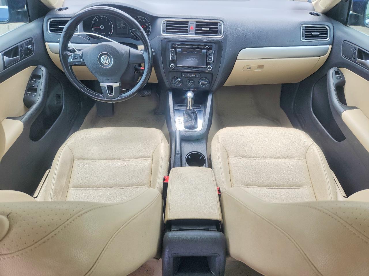2013 Volkswagen Jetta Se Blue vin: 3VWDP7AJ4DM430112