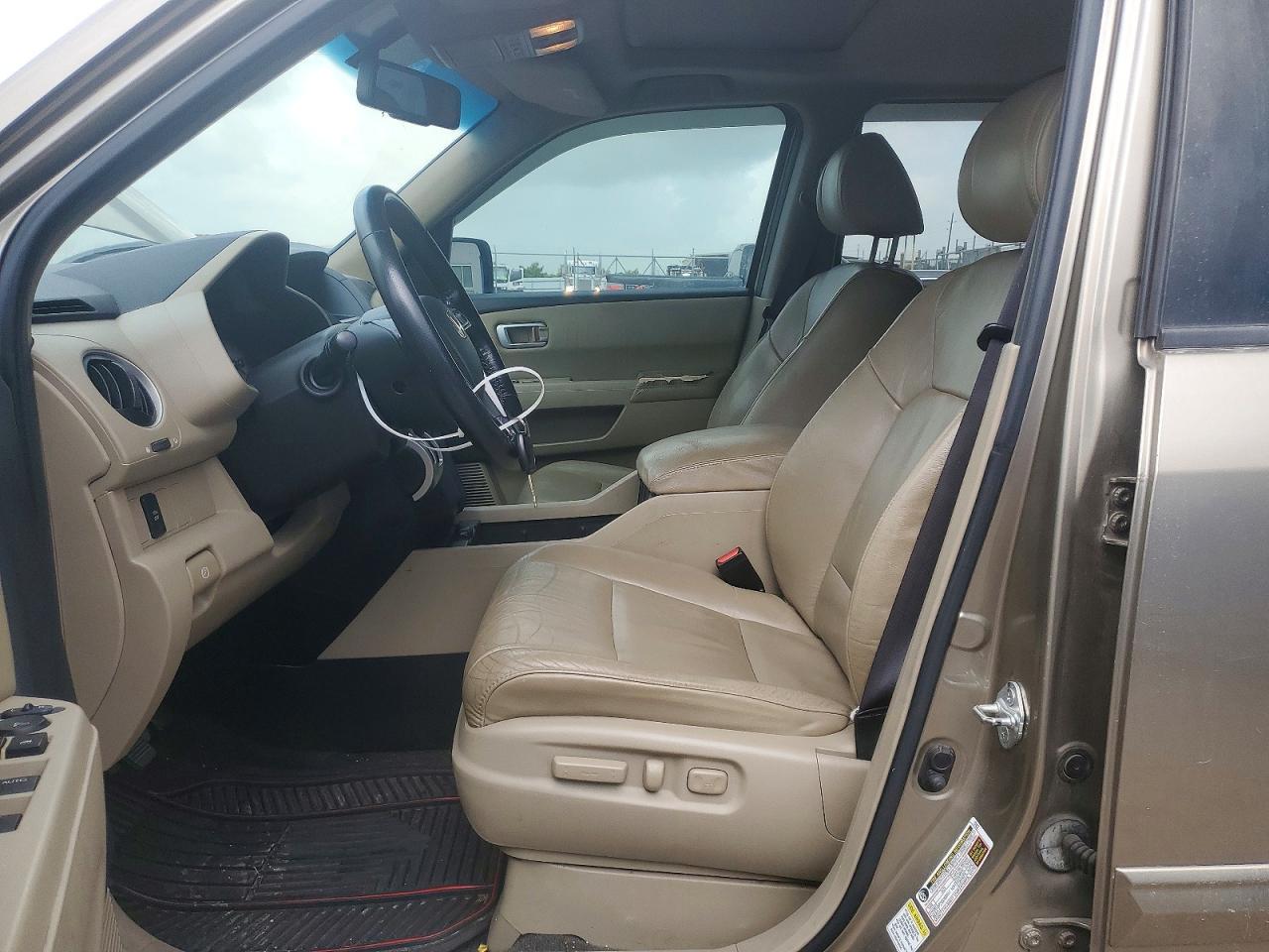 2010 Honda Pilot Exl Tan vin: 5FNYF3H54AB020970