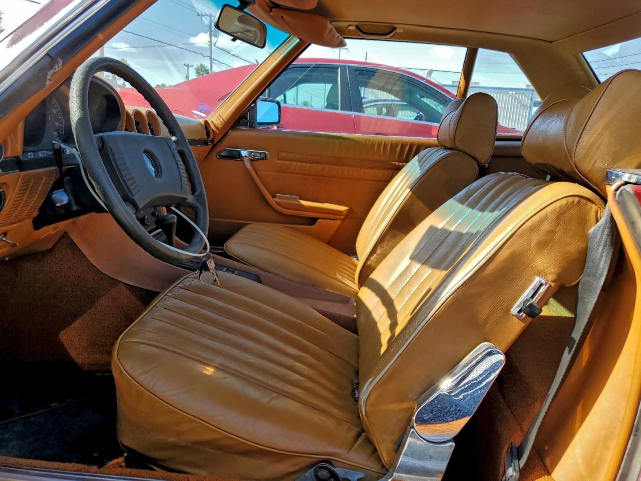 1976 Mercedes Benz 450 Sl Red vin: 10704412031923