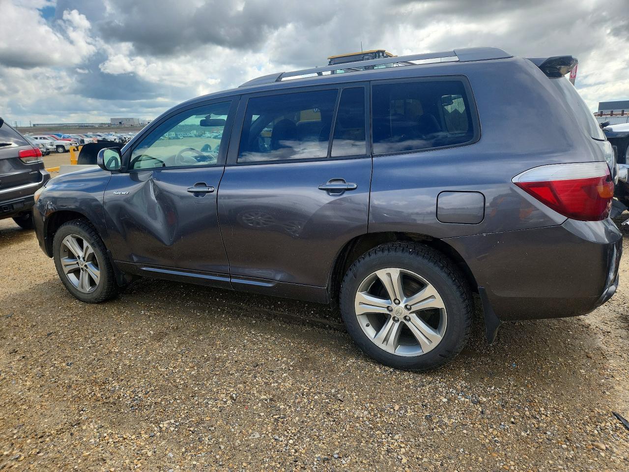 2009 Toyota Highlander Sport Gray vin: JTEES43A892144985