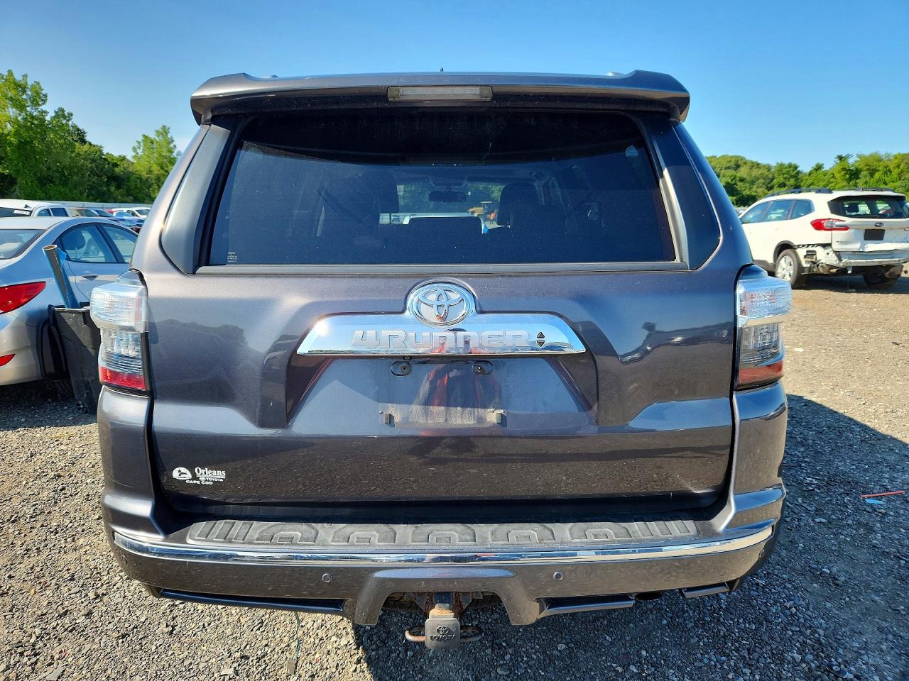 2015 Toyota 4runner Limited Gray vin: JTEBU5JR0F5208443