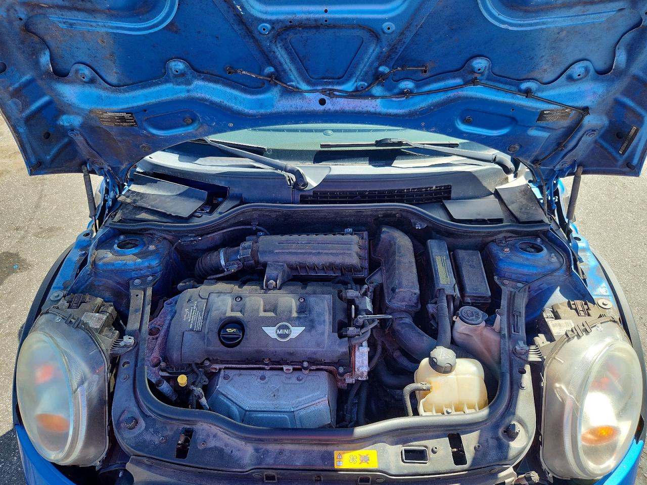 2012 Mini Cooper Blue vin: WMWZN3C54CT133927
