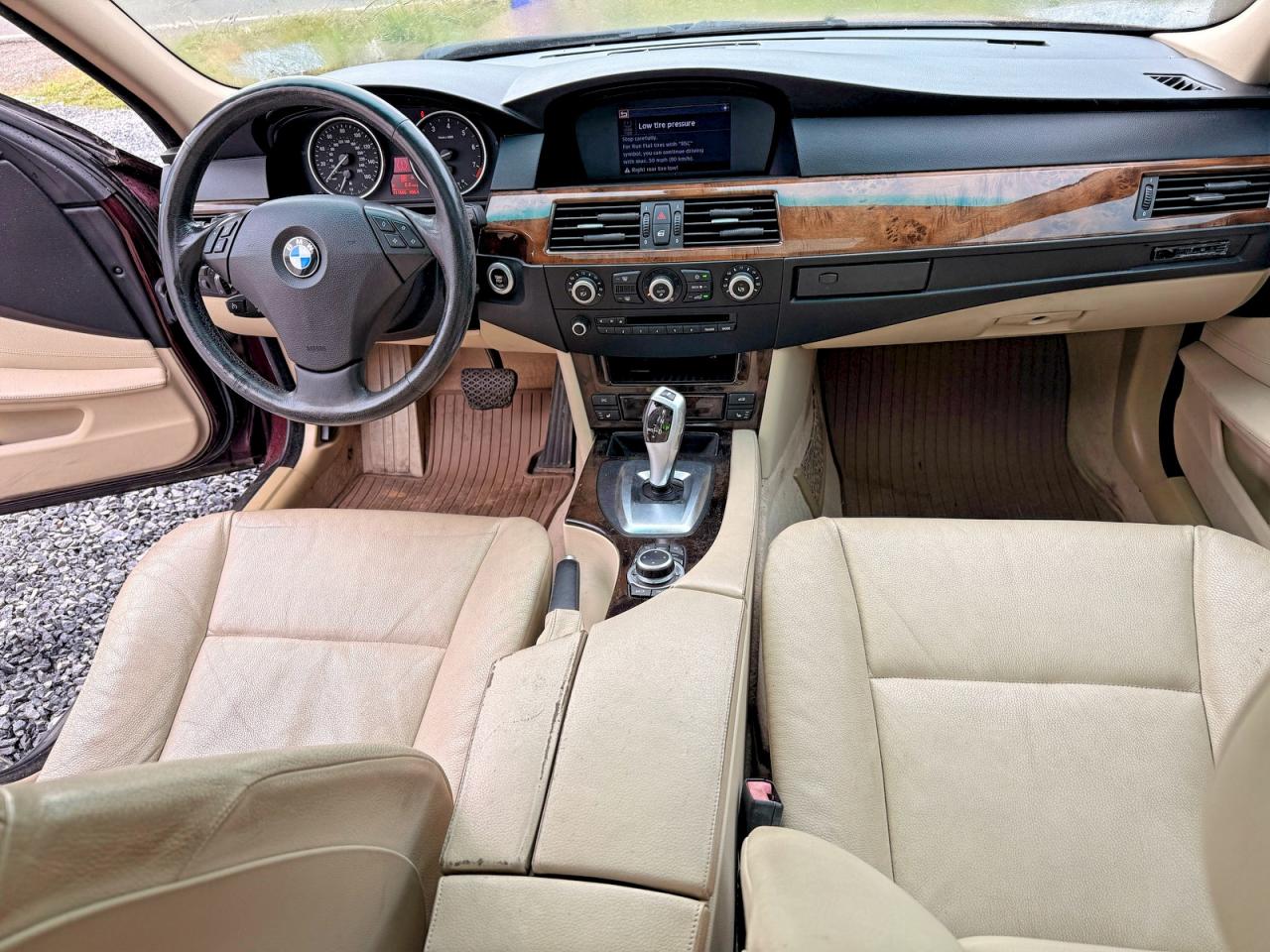 2009 Bmw 528 I Burgundy vin: WBANU53539C119930
