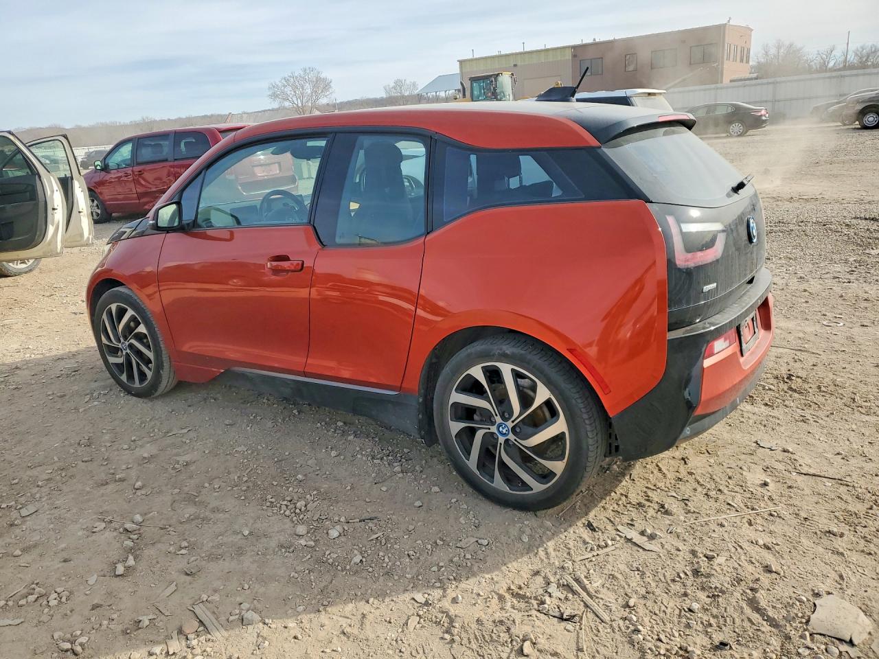 2014 Bmw I3 Rex Оранжевый vin: WBY1Z4C52EV277170