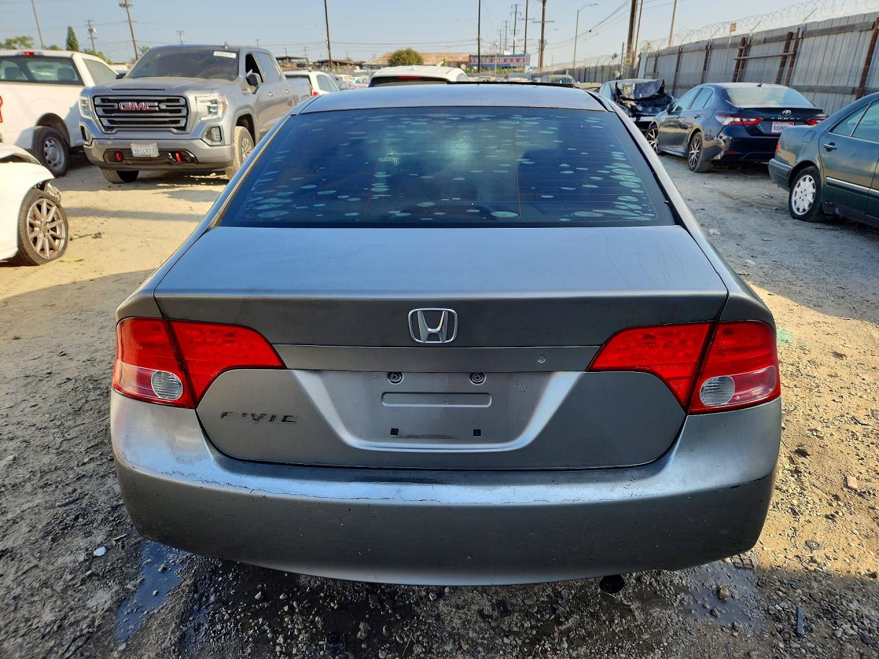 2006 Honda Civic Lx Gray vin: 1HGFA16556L141946