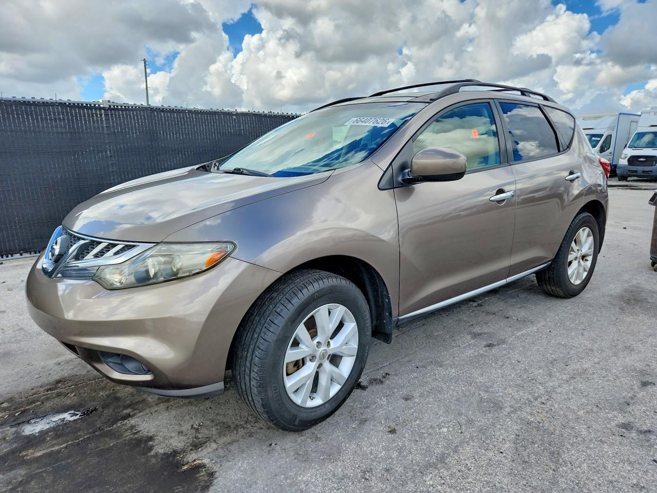 2012 Nissan Murano S Brown vin: JN8AZ1MW9CW232830