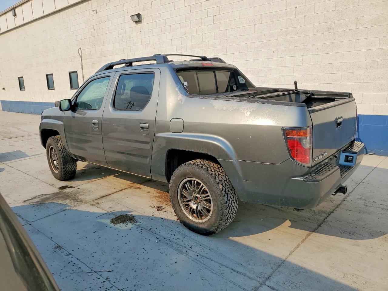 2007 Honda Ridgeline Rtl Gray vin: 2HJYK16597H503324
