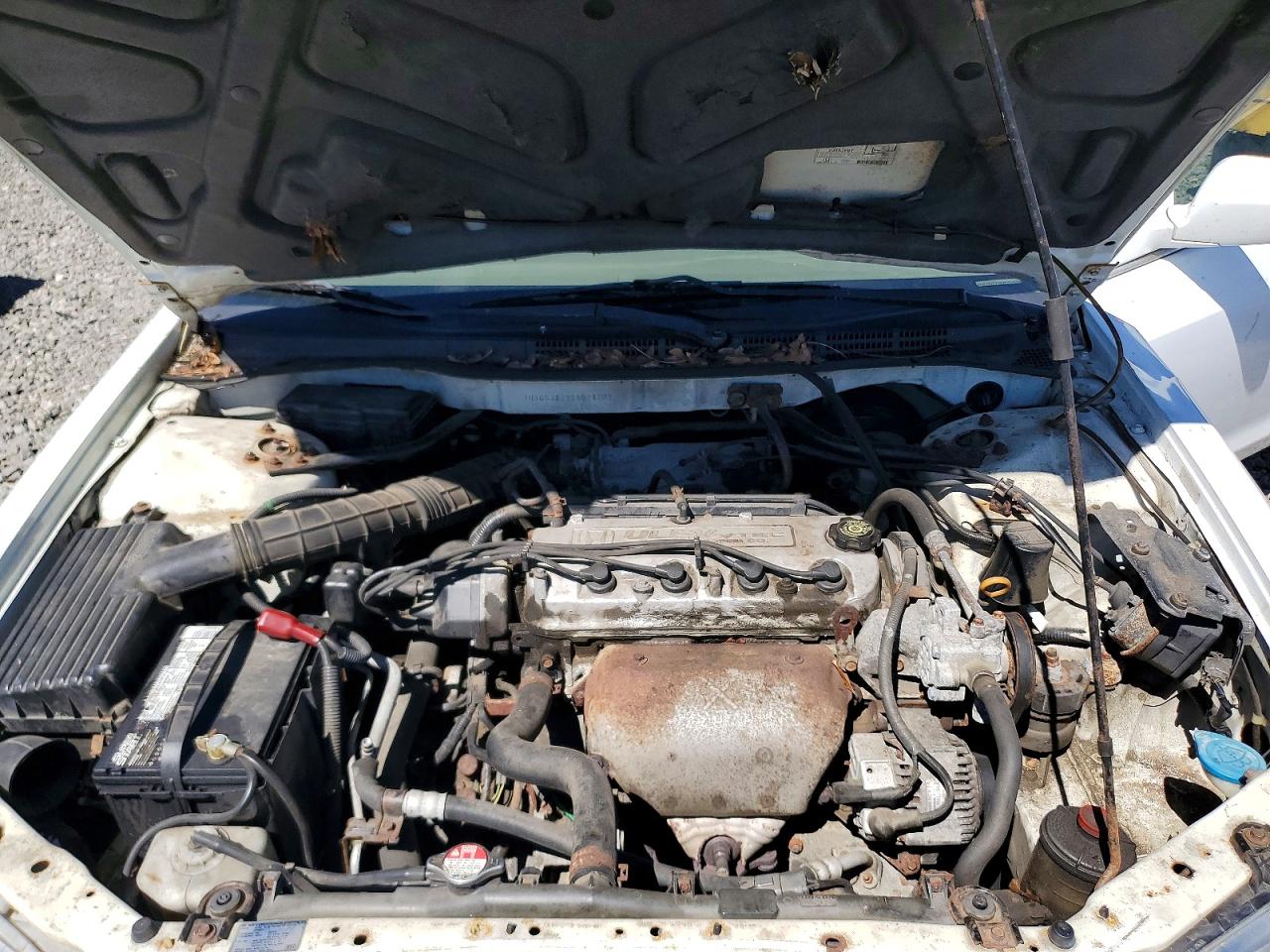 2002 Honda Accord Se White vin: 1HGCG32292A024207