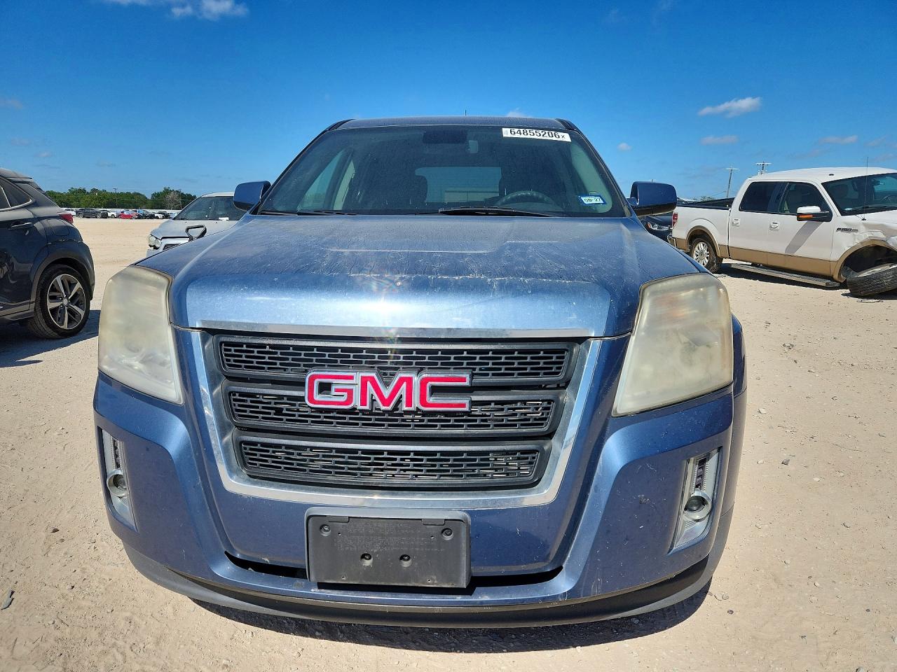 2012 Gmc Terrain Sle Blue vin: 2GKALMEK6C6201575