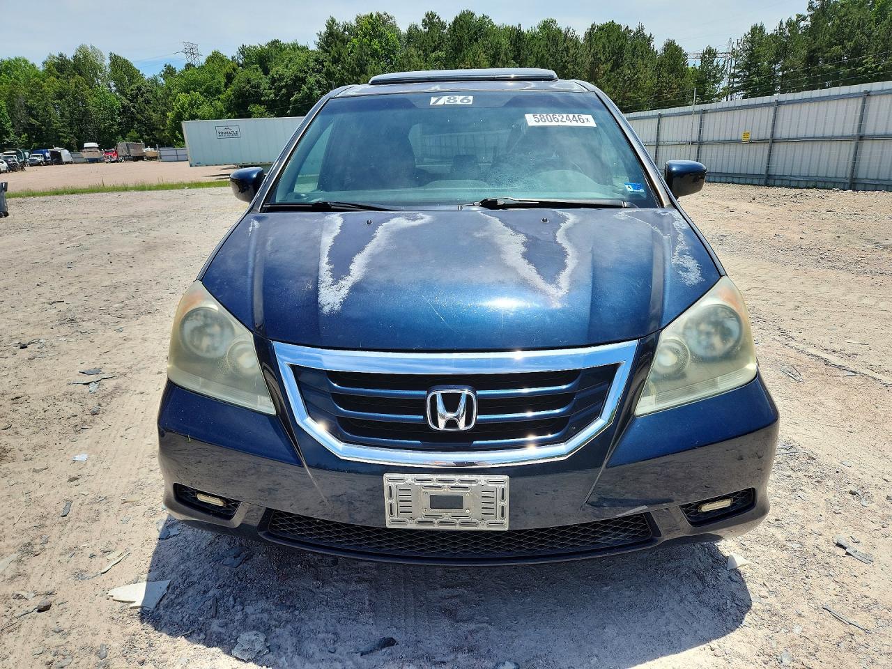 2010 Honda Odyssey Exl Blue vin: 5FNRL3H79AB024575