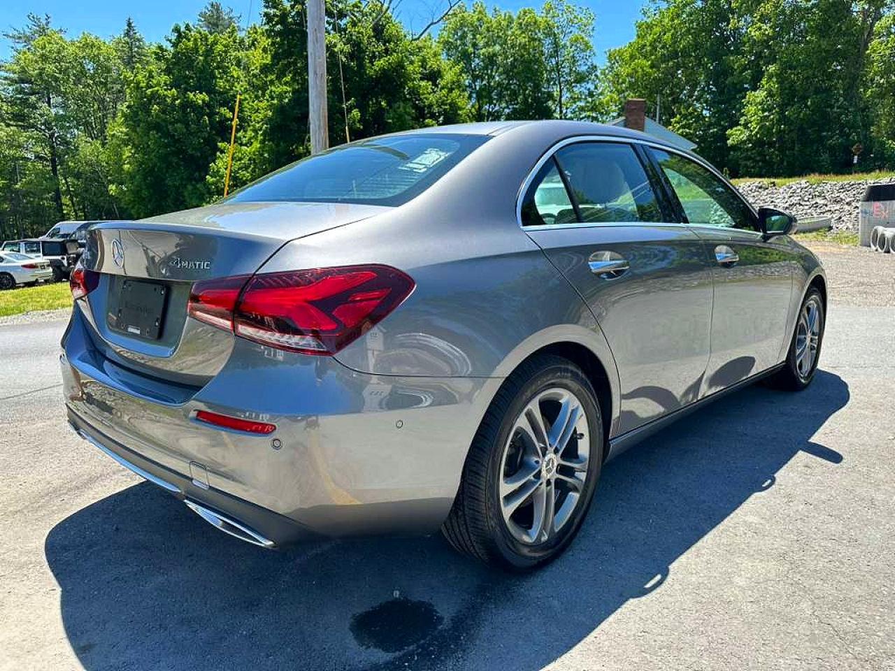 2020 Mercedes-benz A 220 4matic Gray vin: W1K3G4FB6LW047761