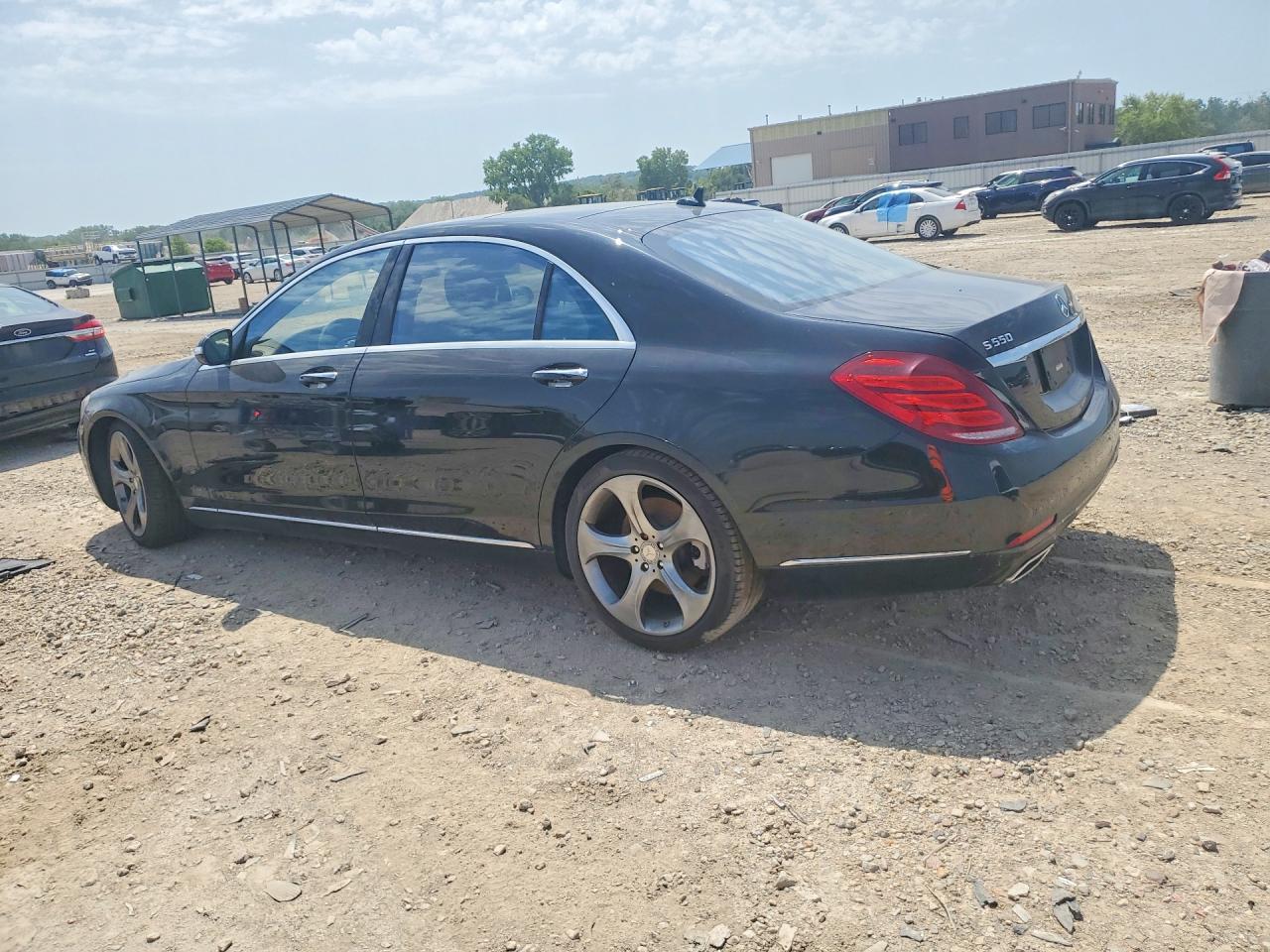 2015 Mercedes-benz S 550 4matic Black vin: WDDUG8FBXFA151988