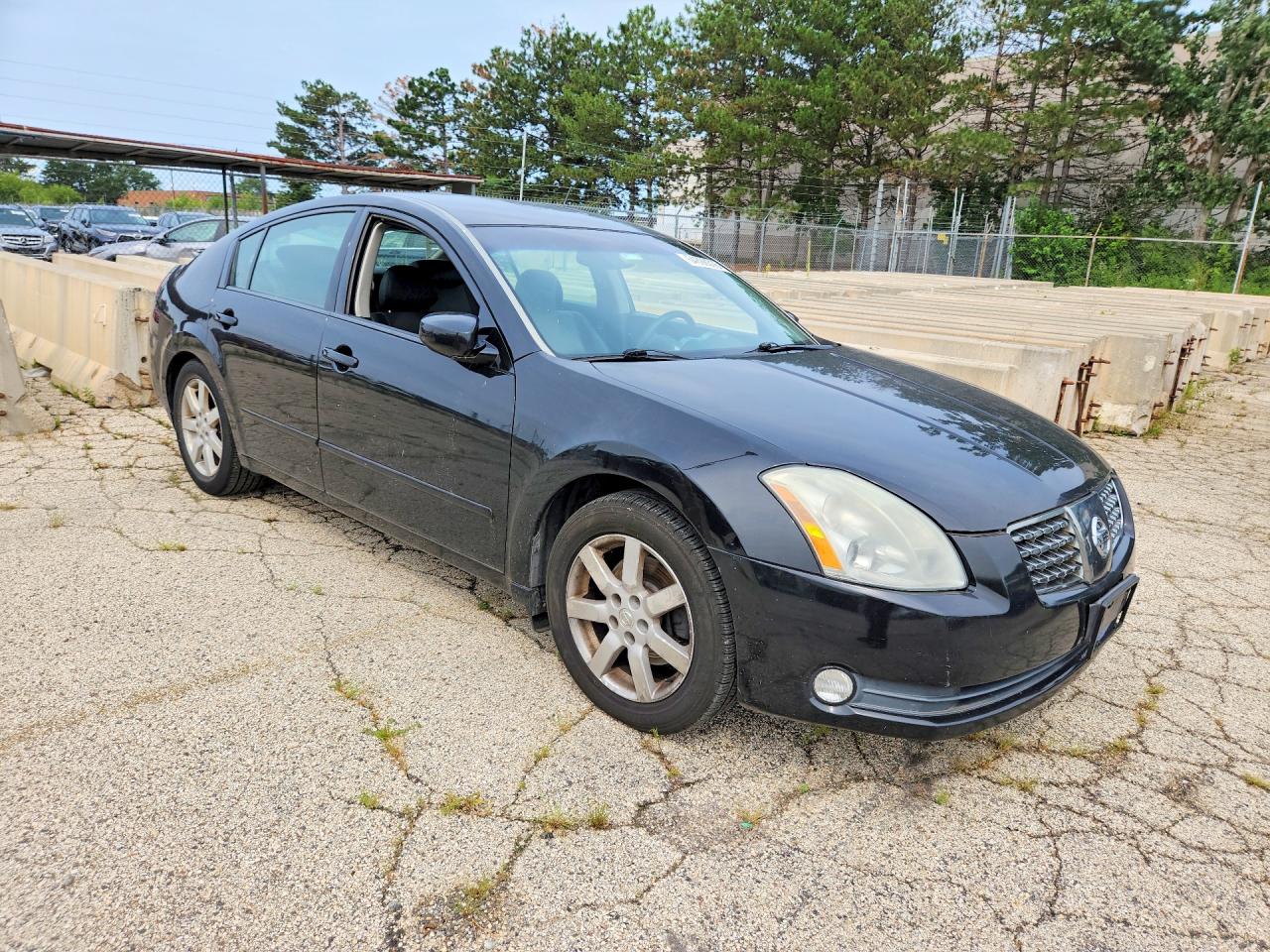 2004 Nissan Maxima 3.5 Se Black vin: 1N4BA41E24C890454