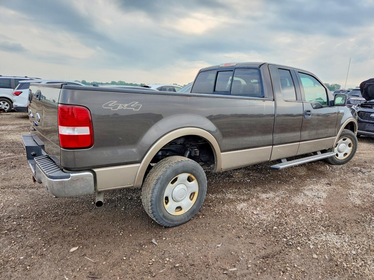 2005 Ford F150 Gray vin: 1FTVX14535NC01477
