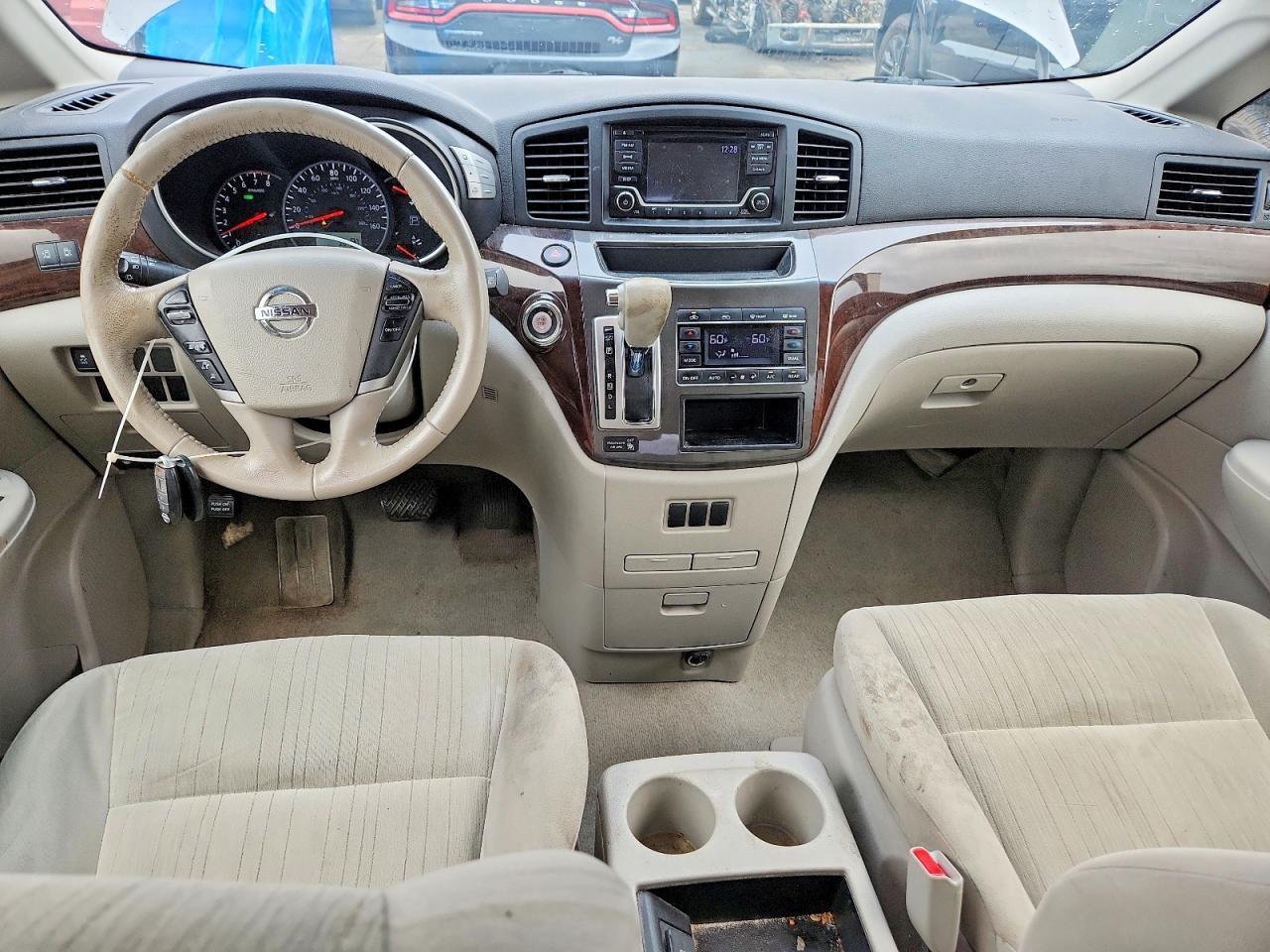 2015 Nissan Quest 3.5 Sv Gray vin: JN8AE2KP0F9121499