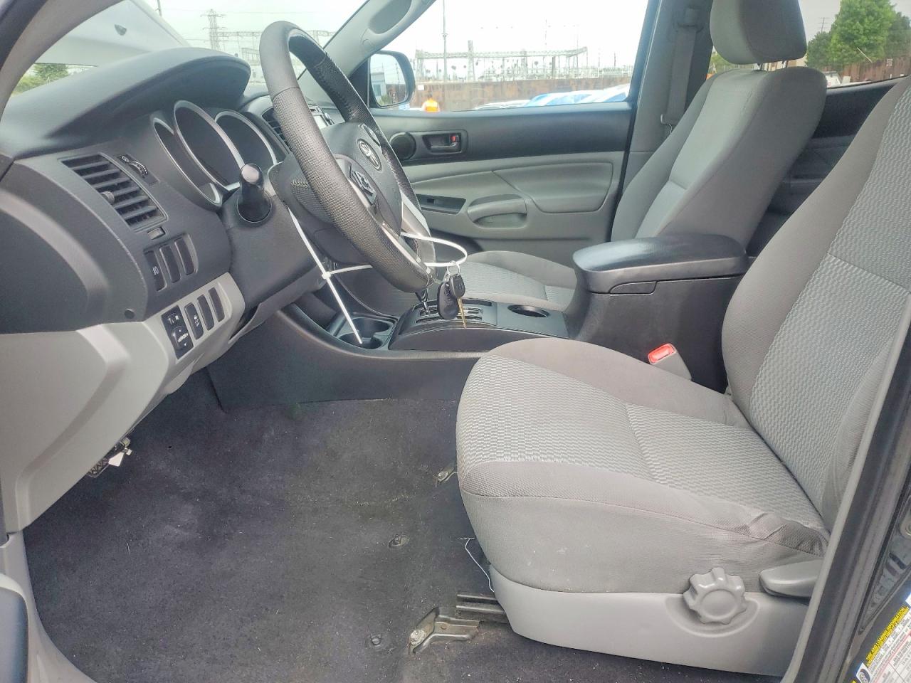 2014 Toyota Tacoma Double Cab Prerunner Черный vin: 5TFJU4GN4EX056555