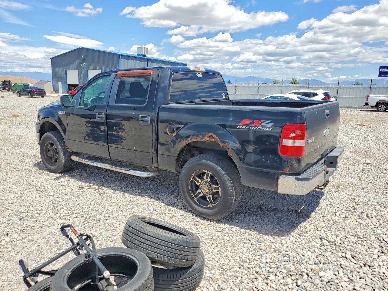 2008 Ford F150 Supercrew Черный vin: 1FTRW14W08FB35286