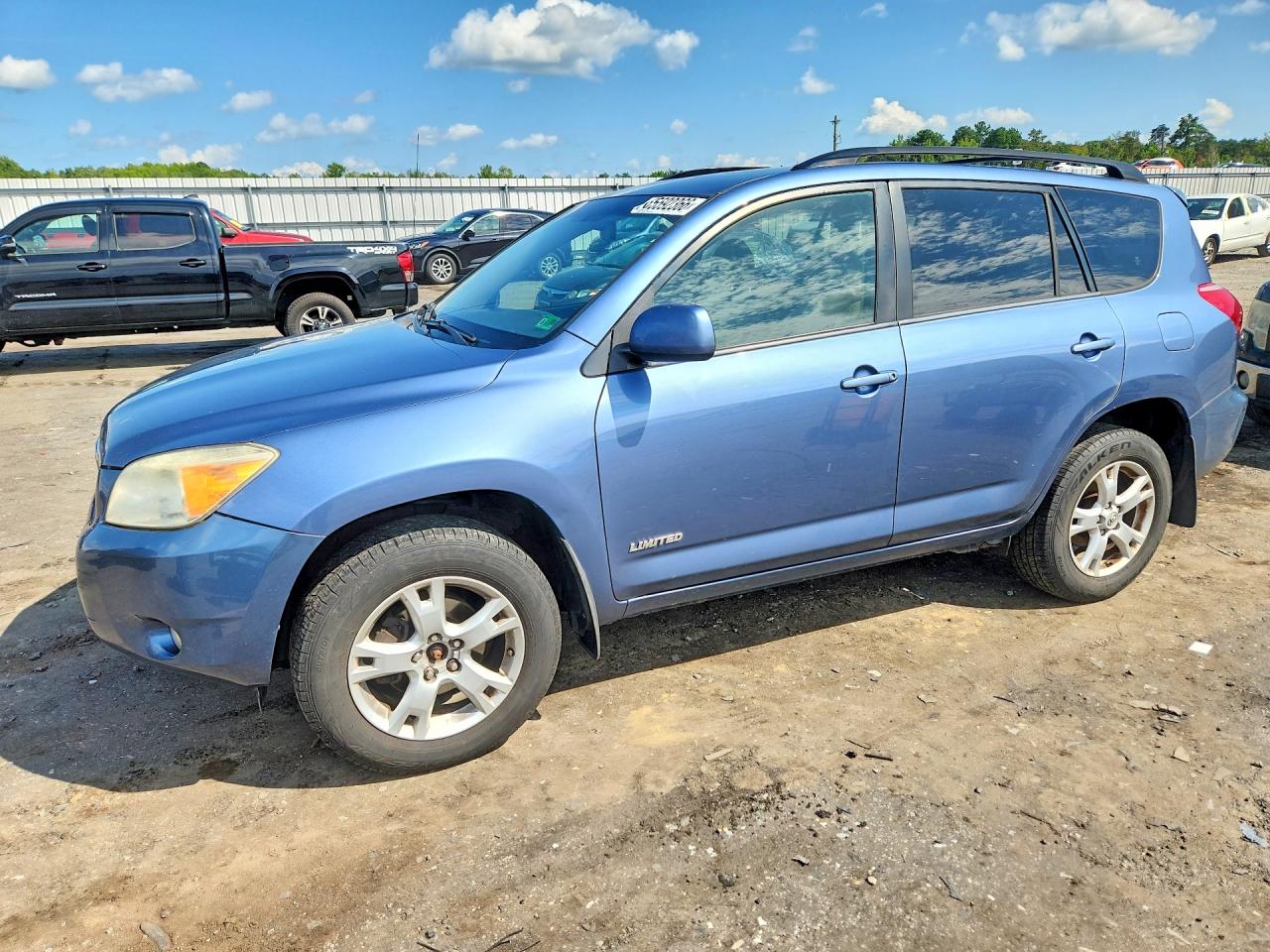 2007 Toyota Rav4 Limited Blue vin: JTMBK31V575012852