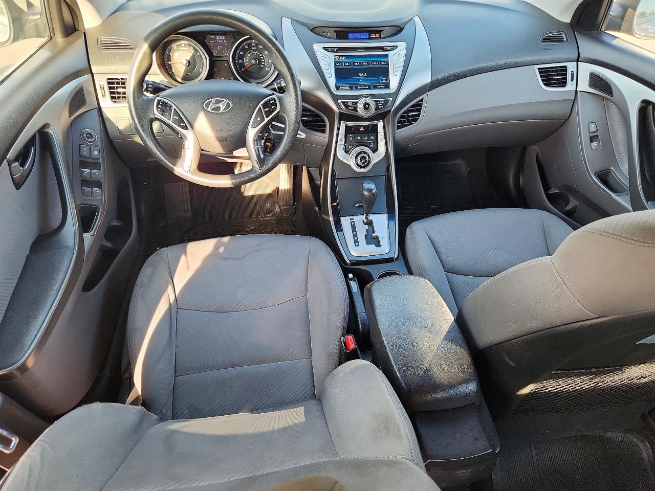 2011 Hyundai Elantra Gls Black vin: KMHDH4AEXBU089305