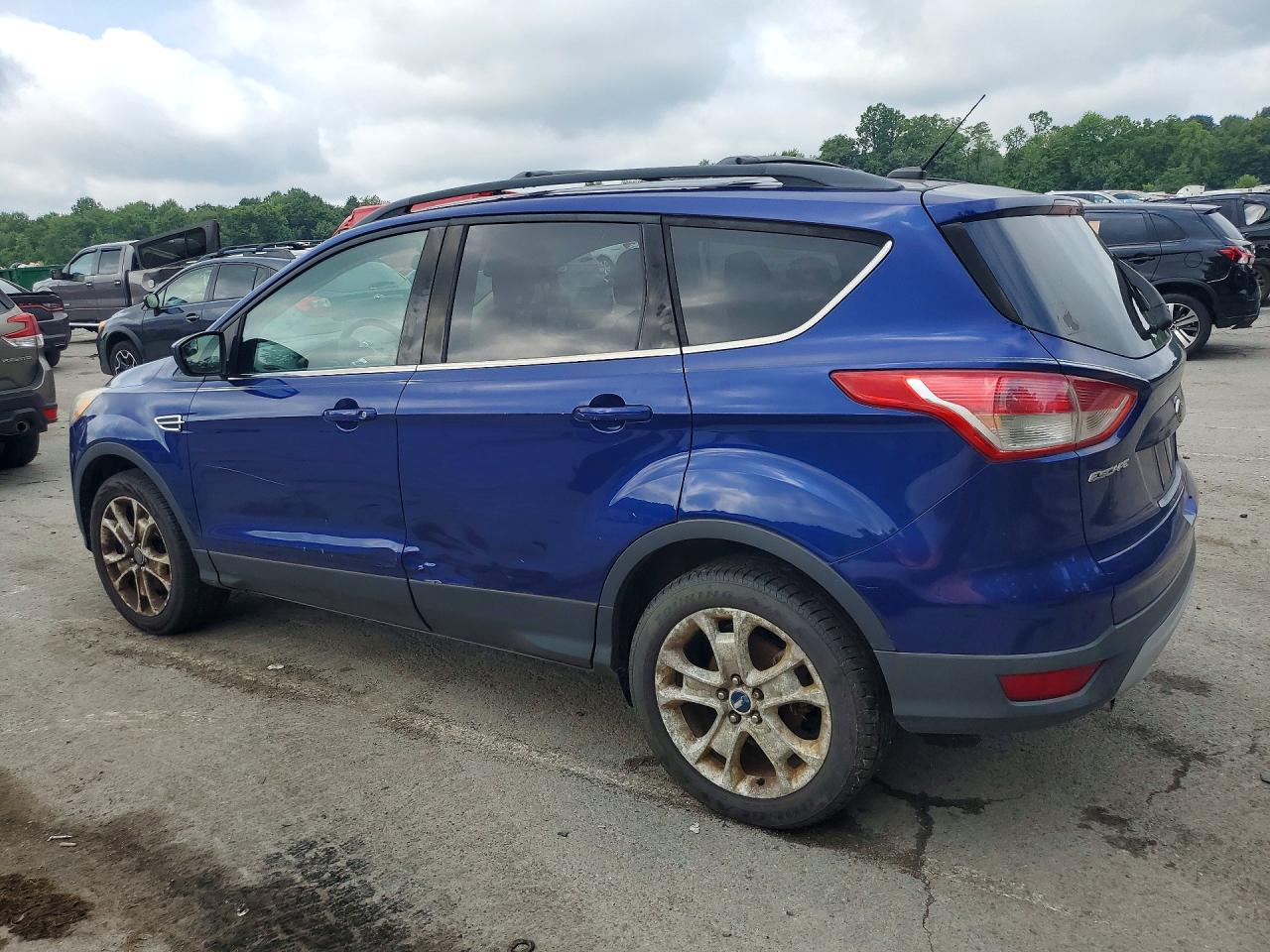 2013 Ford Escape Se Синий vin: 1FMCU9G95DUA71067