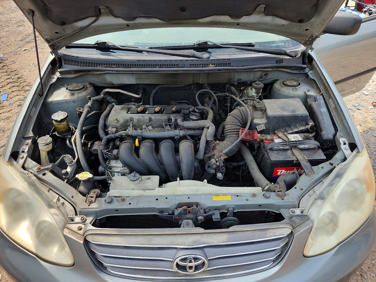 2004 Toyota Corolla Ce Beige vin: 1NXBR32E04Z233122