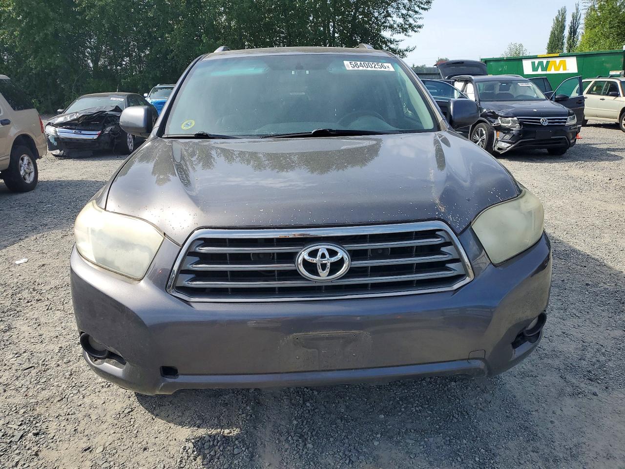2008 Toyota Highlander Sport Gray vin: JTEES43A582057933