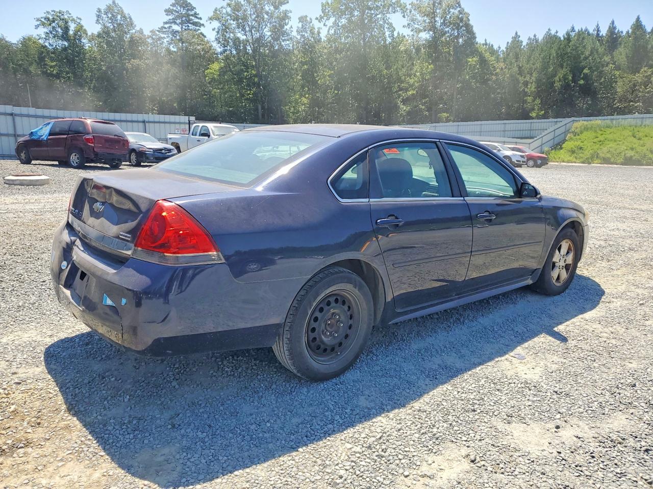 2011 Chevrolet Impala Lt Blue vin: 2G1WG5EK8B1117421