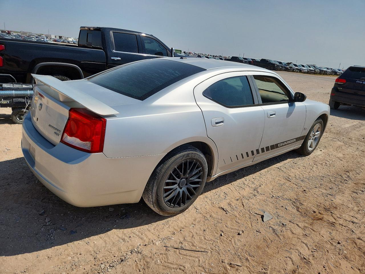 2009 Dodge Charger Sxt Silver vin: 2B3KA33V79H559859
