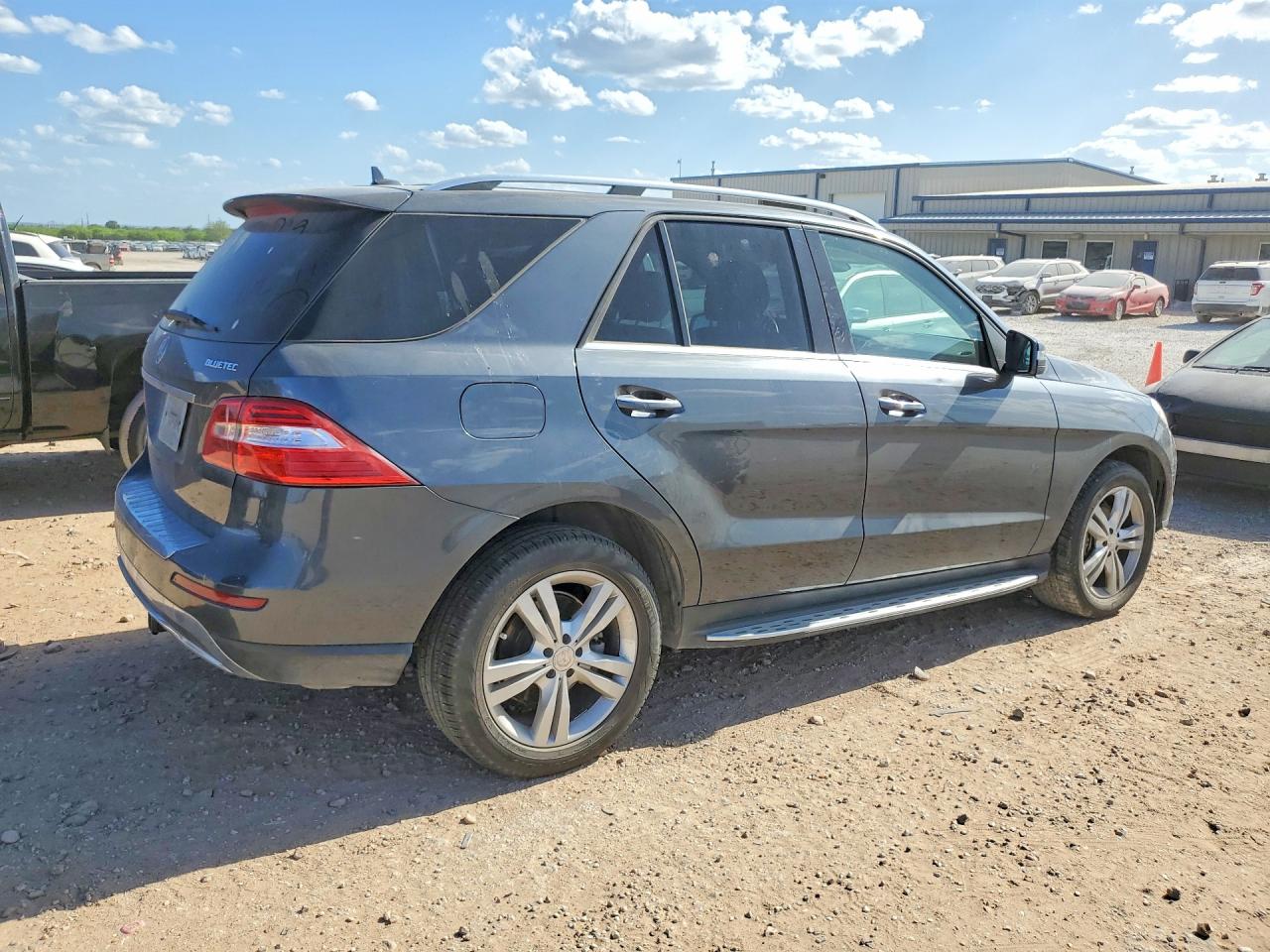 2013 Mercedes-benz Ml 350 Bluetec Gray vin: 4JGDA2EB4DA156011