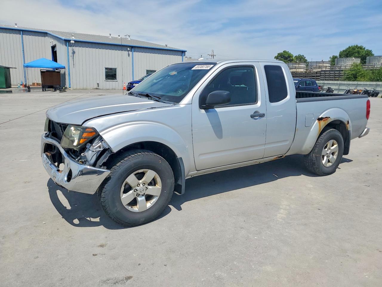 2011 Nissan Frontier Sv V6 Silver vin: 1N6AD0CW0BC408649