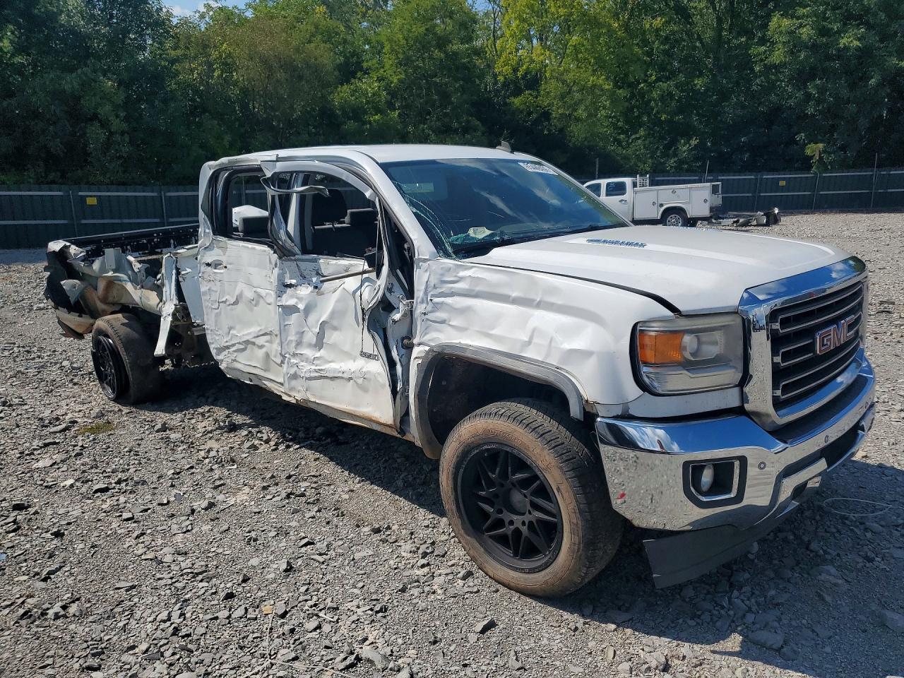 2015 Gmc Sierra K2500 Heavy Duty White vin: 1GT12XE84FF110769