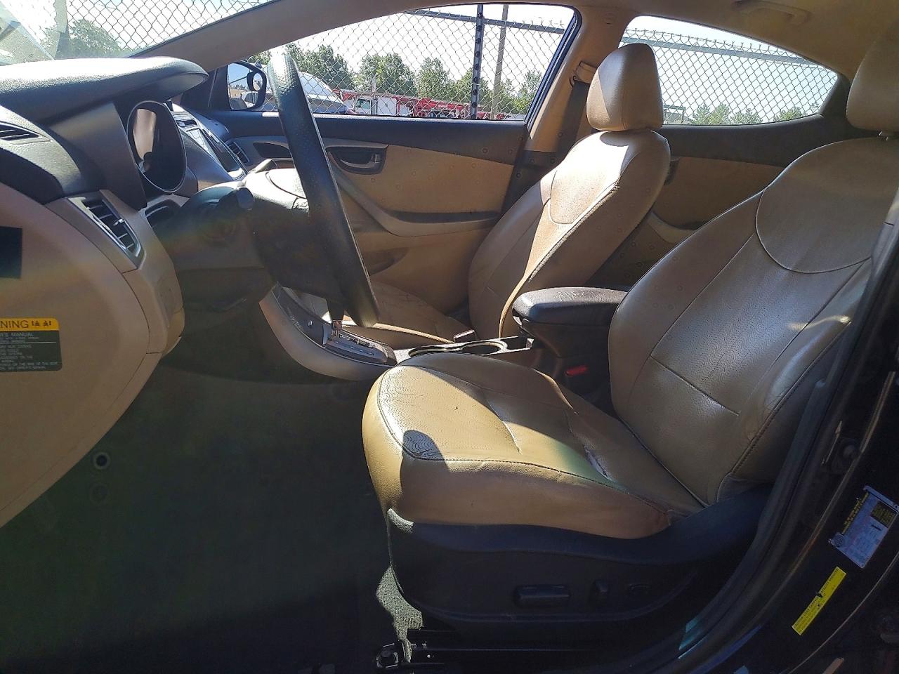 2013 Hyundai Elantra Limited Черный vin: 5NPDH4AE9DH192765