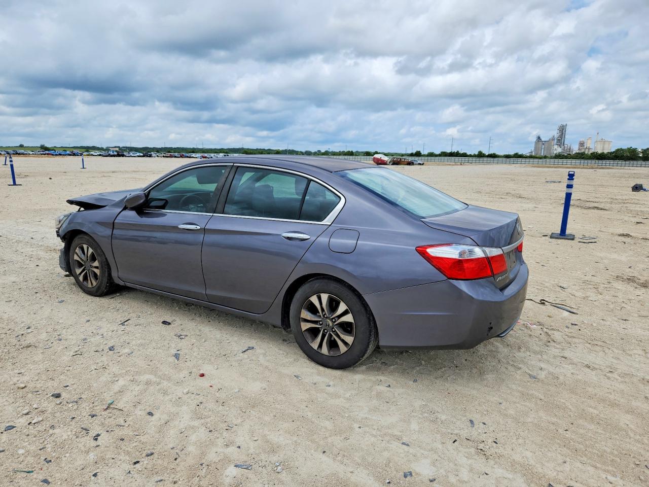 2015 Honda Accord Lx Gray vin: 1HGCR2F32FA193675