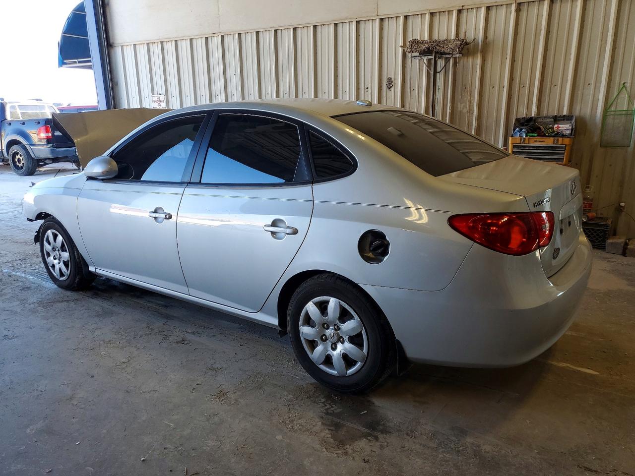 2008 Hyundai Elantra Gls Silver vin: KMHDU46D08U430621