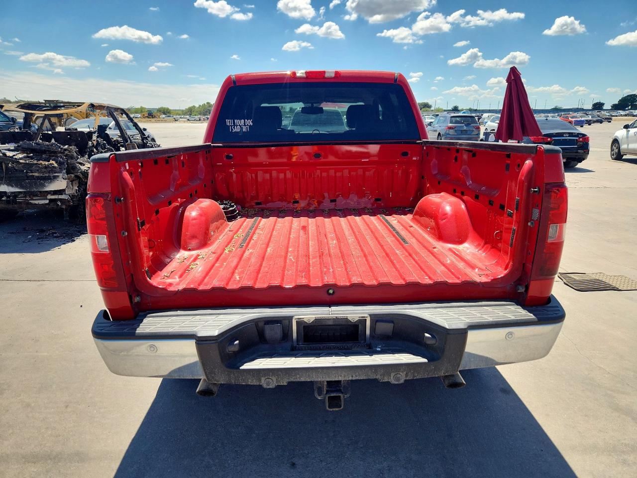 2013 Chevrolet Silverado C1500 Lt Red vin: 3GCPCSE01DG331858