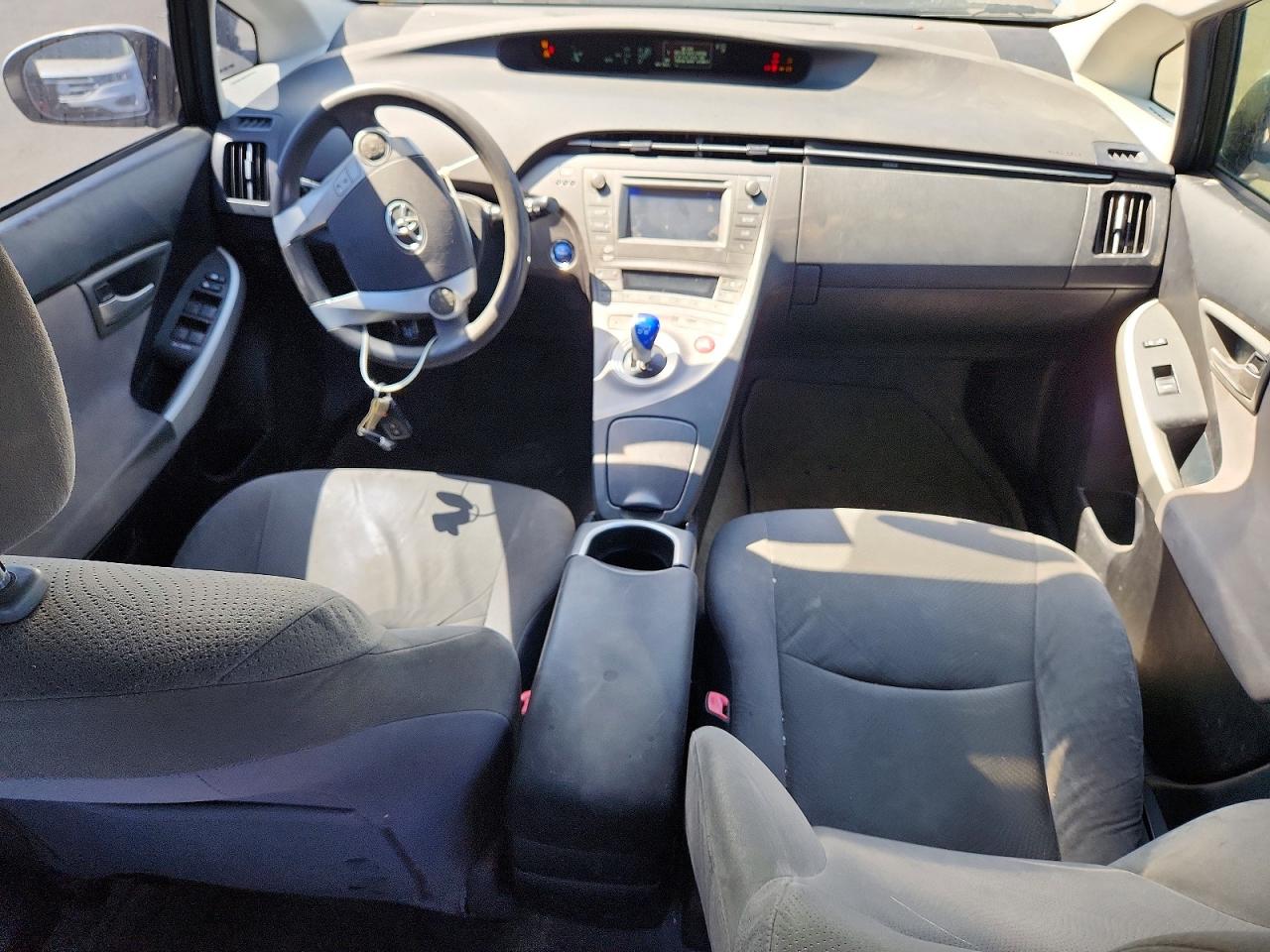 2012 Toyota Prius Two Gray vin: JTDKN3DU7C1529209